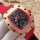 2017 Fake Richard Mille RM011 Chronograph Watch Rose Gold Case Red Inner rubber  (2)_th.jpg